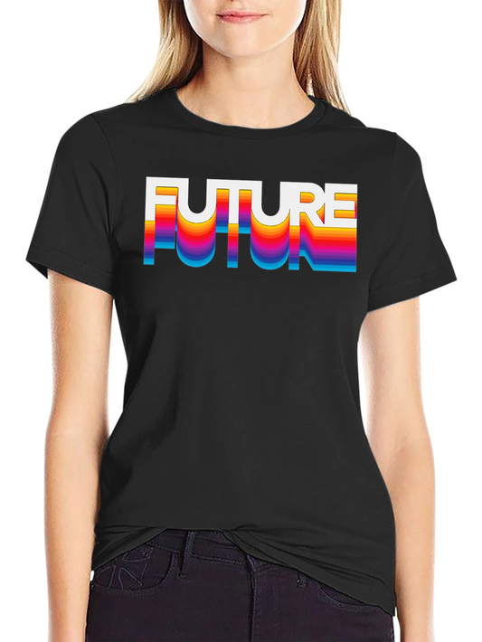 Retro FUTURE Graphic T-Shirt - Colorful Design