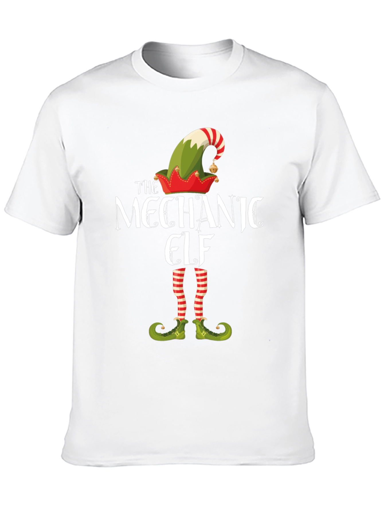 Mechanic Elf Holiday T-Shirt
