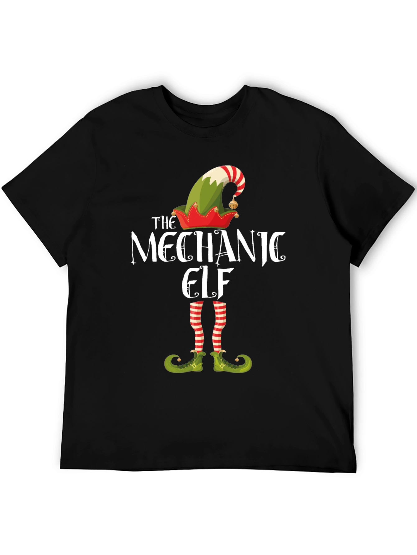 Mechanic Elf Holiday T-Shirt