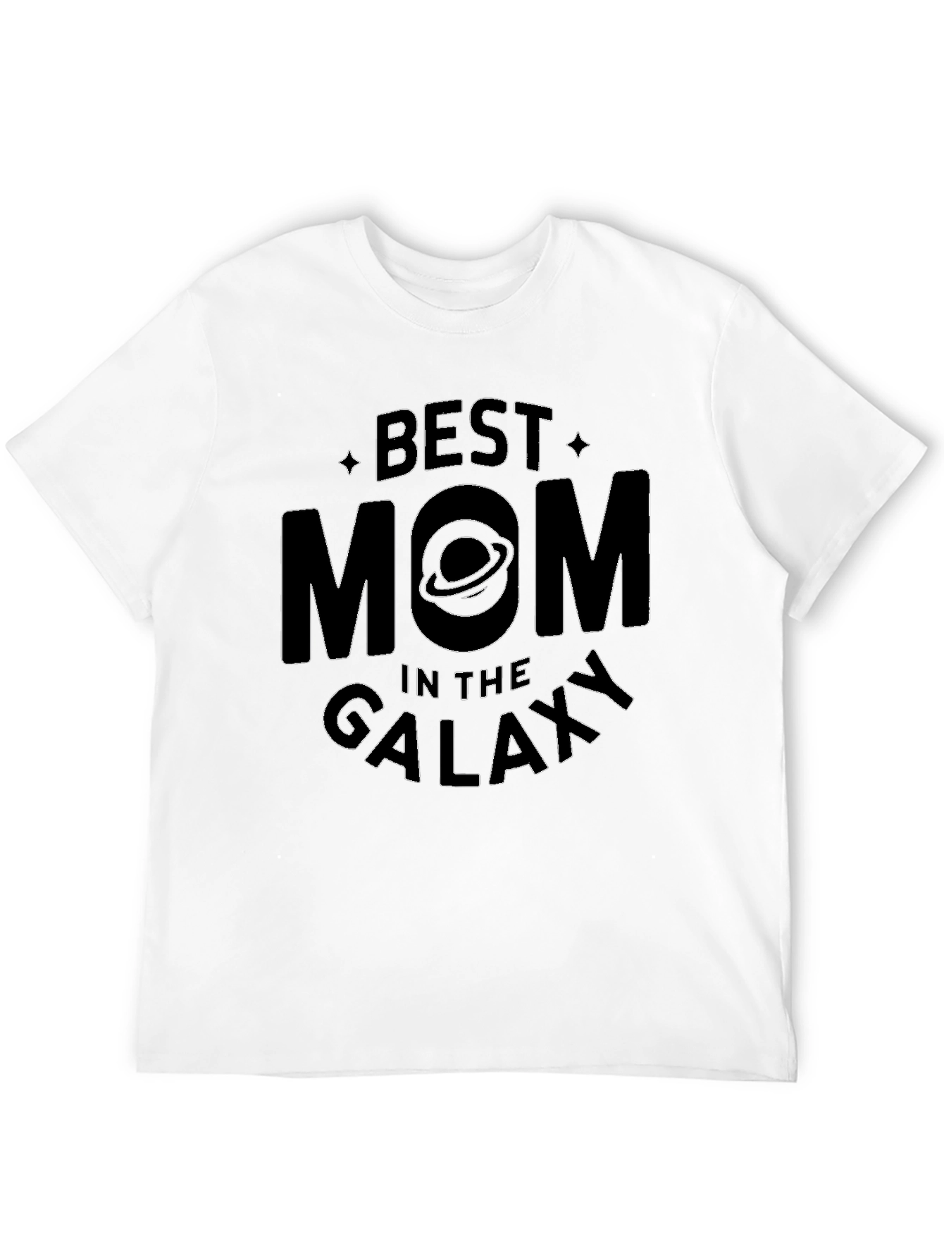 Best Mom in the Galaxy T-Shirt Black
