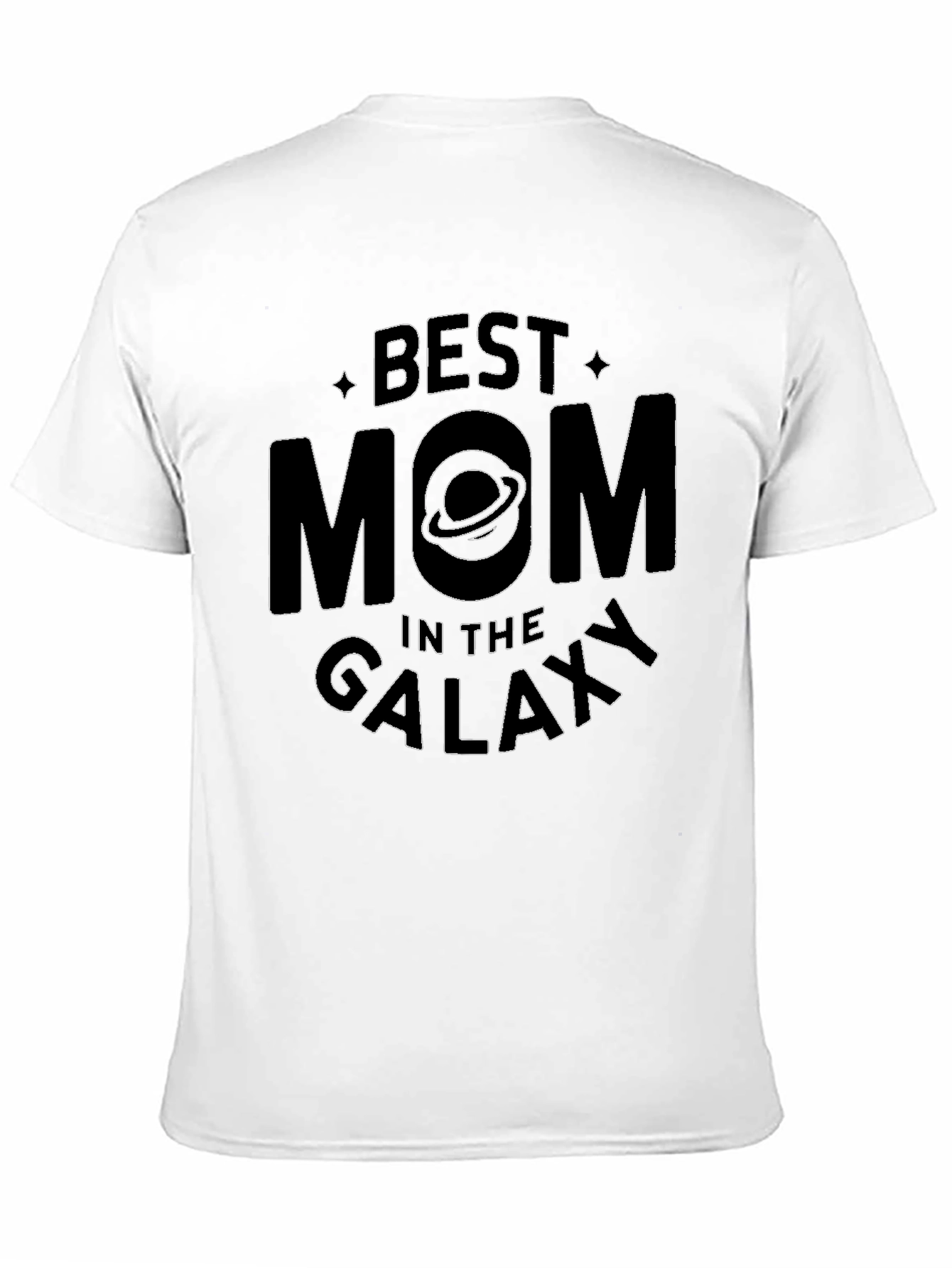 Best Mom in the Galaxy T-Shirt Black