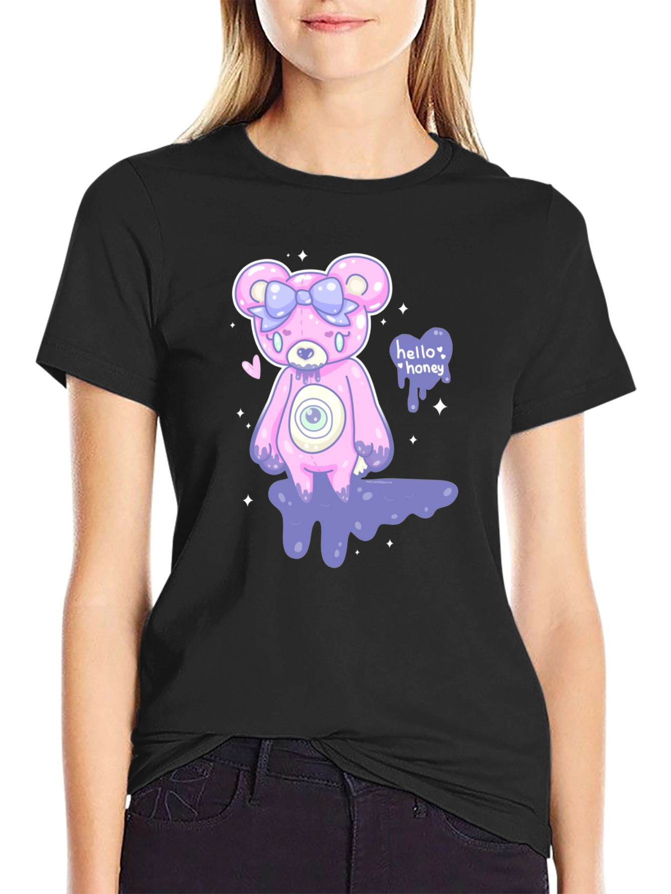 Creepy Cute Honey Bear T-Shirt