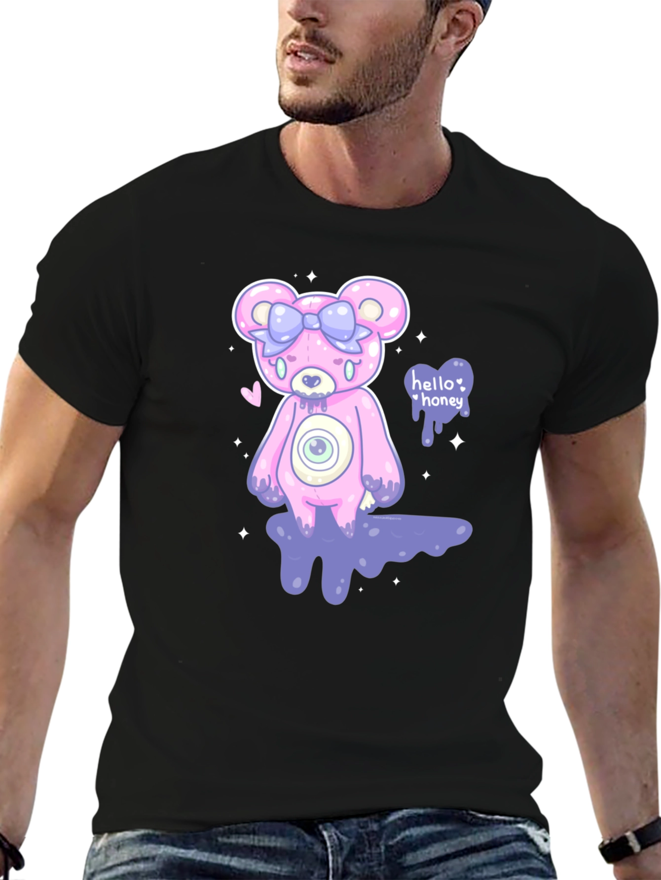 Creepy Cute Honey Bear T-Shirt