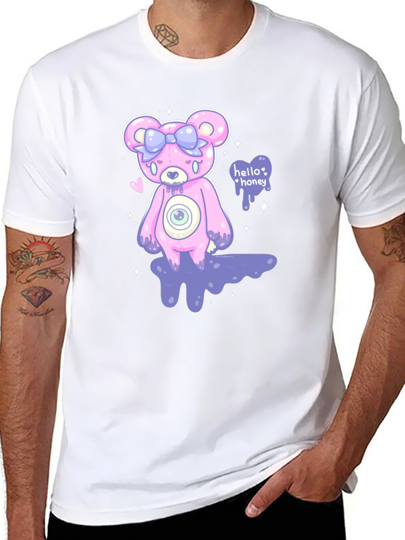 Creepy Cute Honey Bear T-Shirt