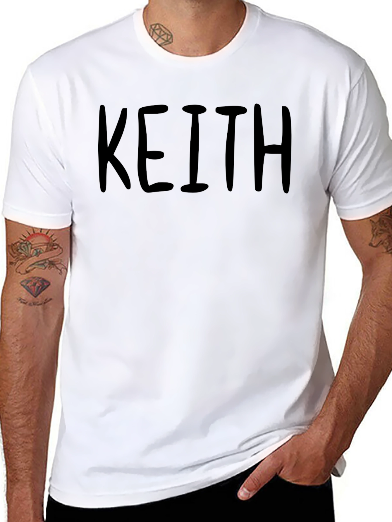 Keith T-Shirt - Personalized Name Tee