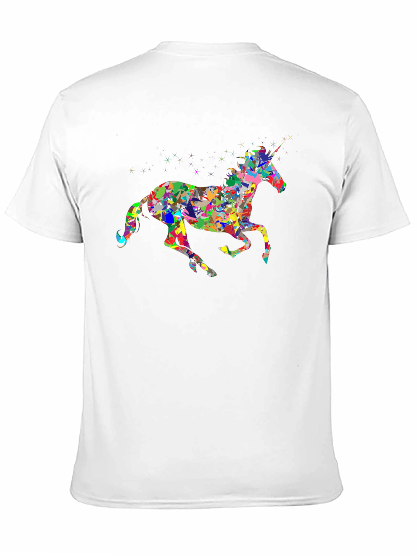 Unicorn Graphic Black T-Shirt