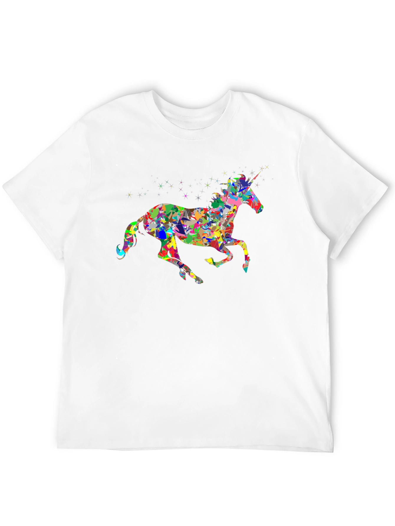 Unicorn Graphic Black T-Shirt