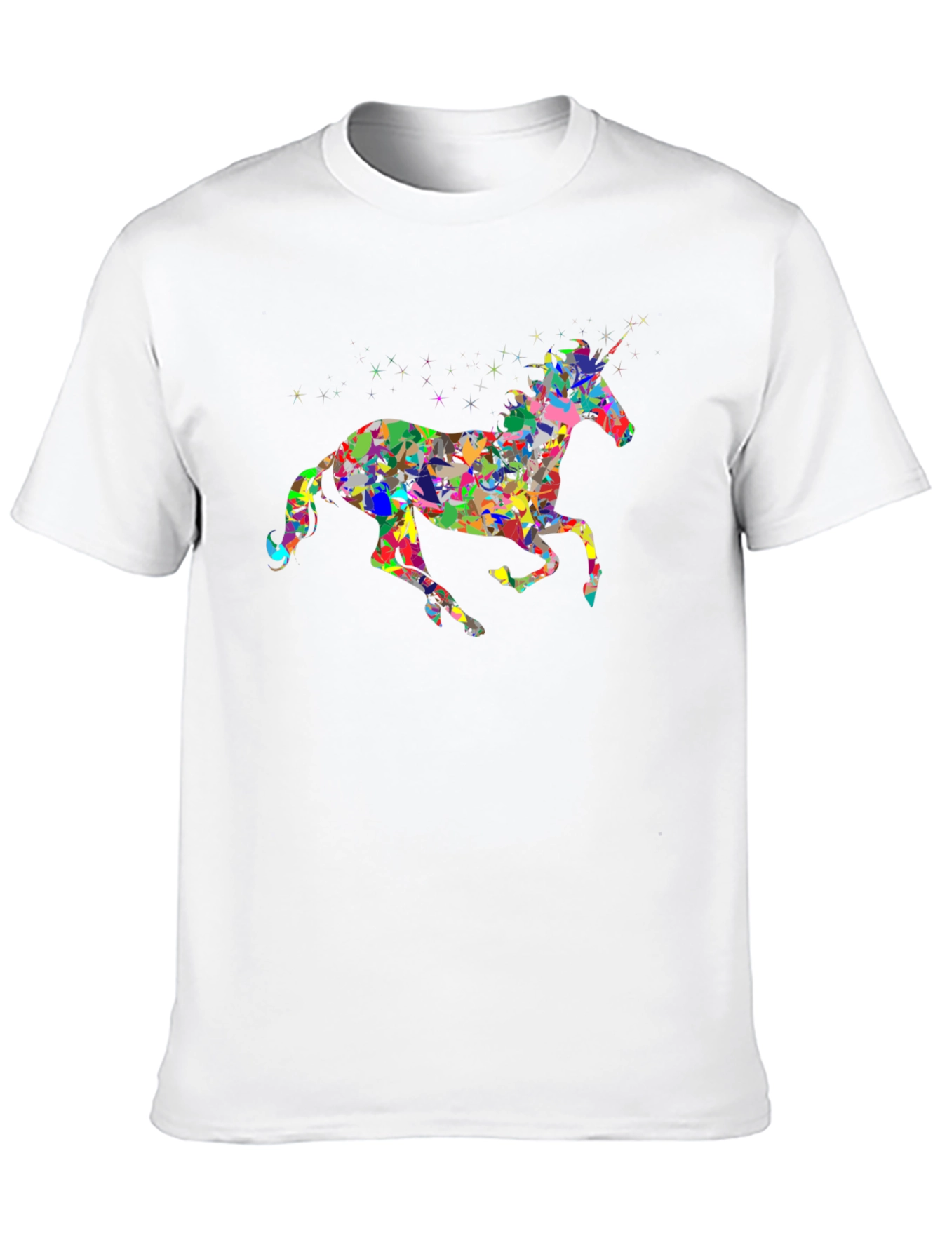 Unicorn Graphic Black T-Shirt