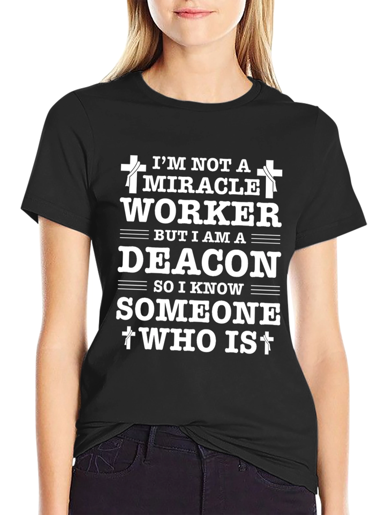Miracle Worker Deacon T-Shirt - Christian Faith Tee