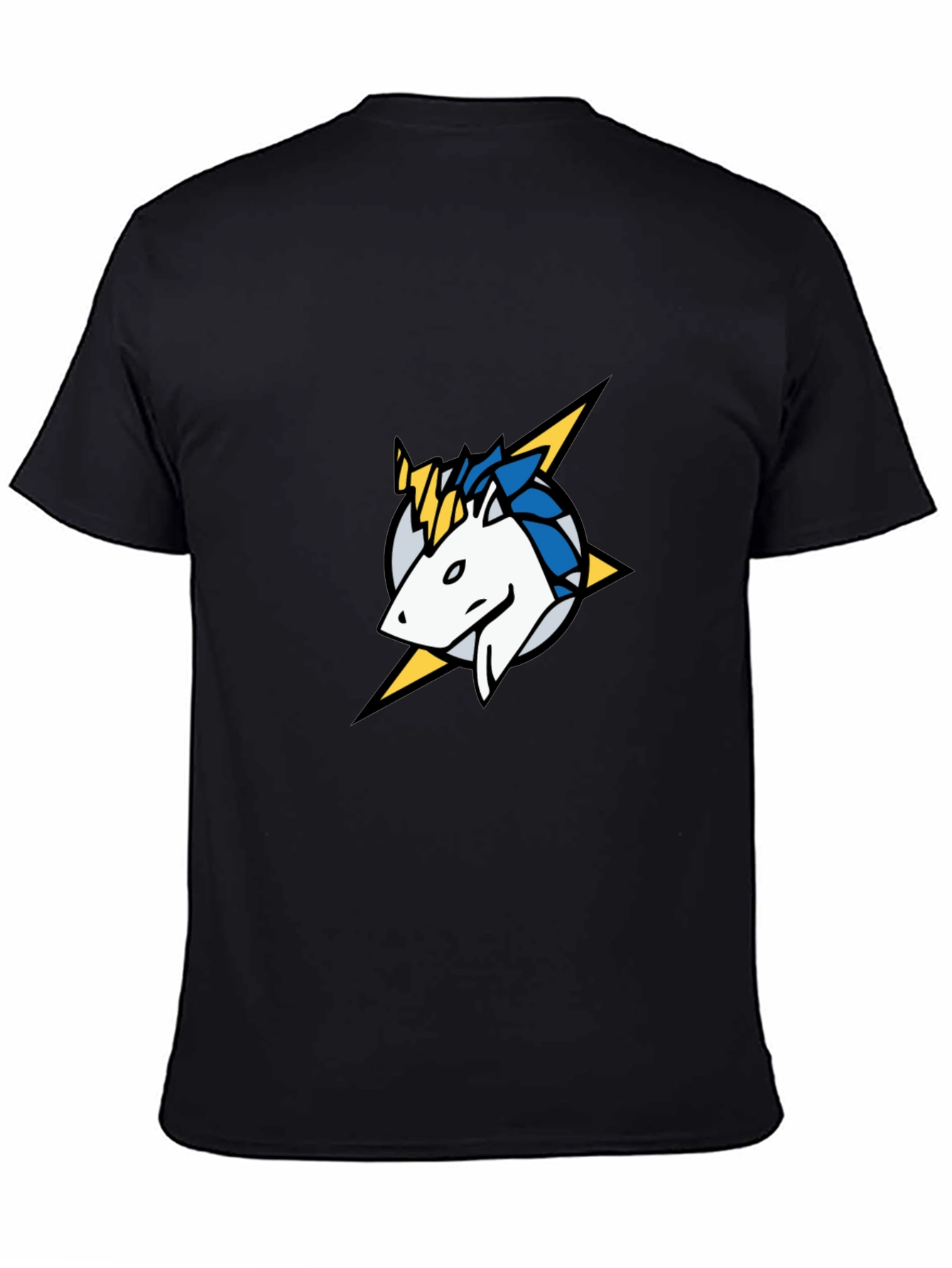 Unicorn Bolt Black T-Shirt