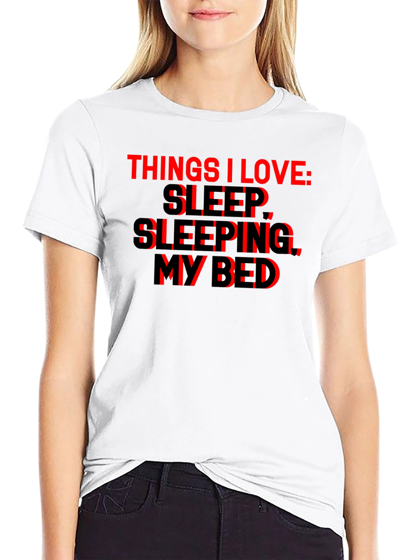 Sleep Lovers Tee -  Sleeping My Bed T-Shirt