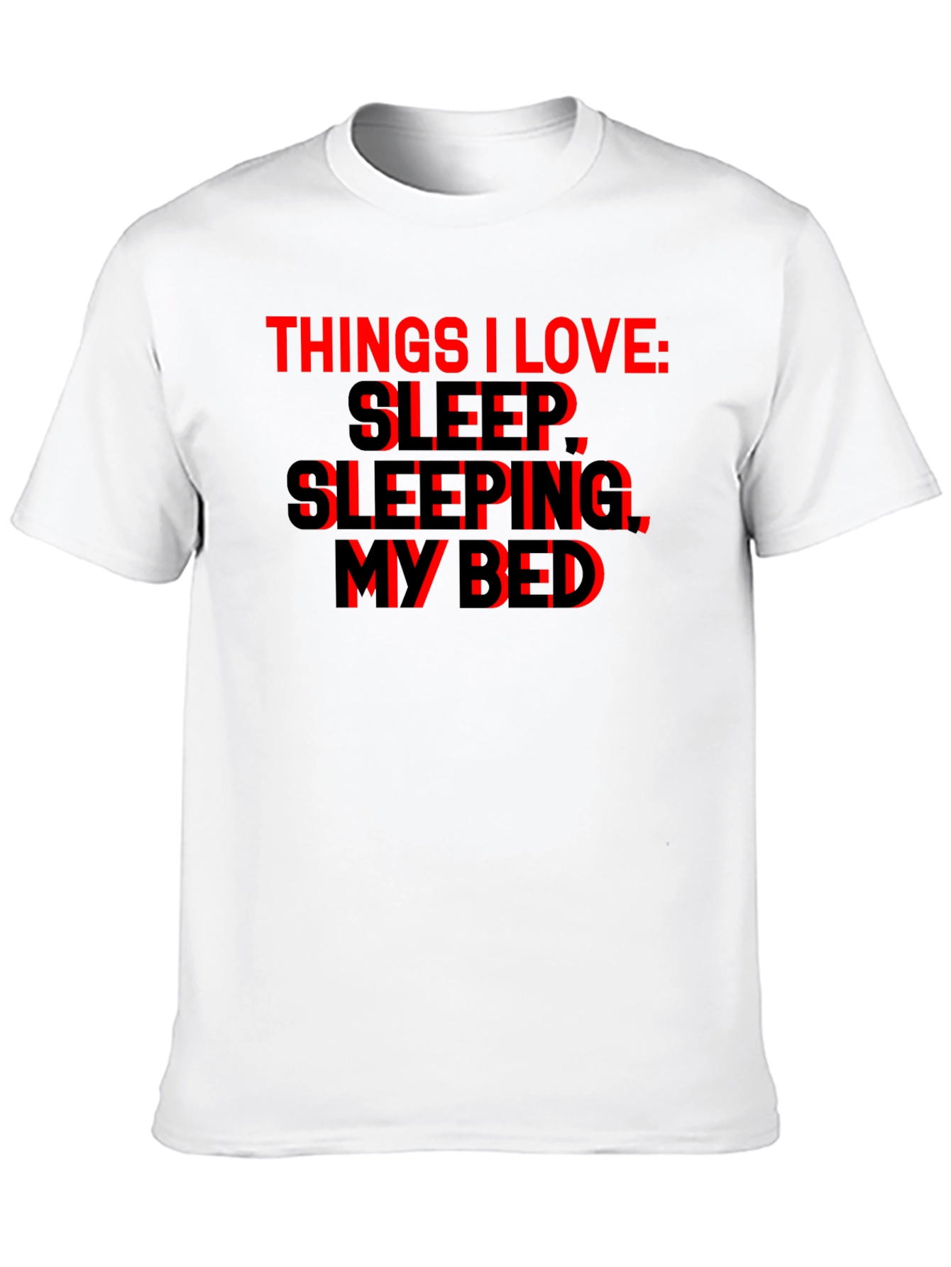 Sleep Lovers Tee -  Sleeping My Bed T-Shirt