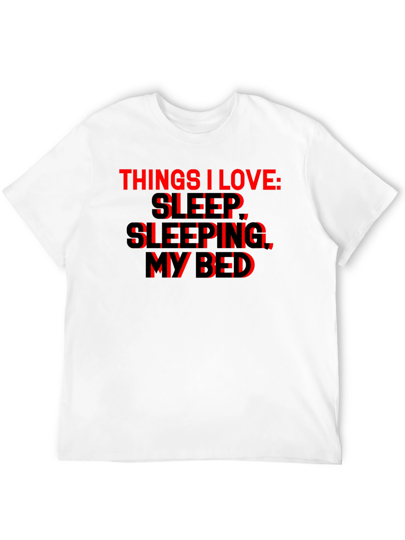 Sleep Lovers Tee -  Sleeping My Bed T-Shirt