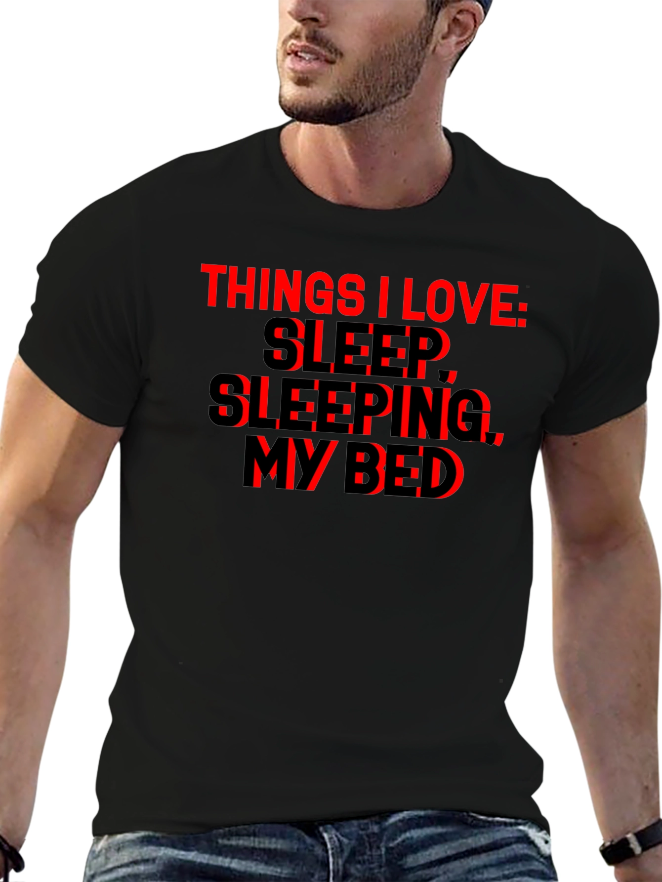 Sleep Lovers Tee -  Sleeping My Bed T-Shirt