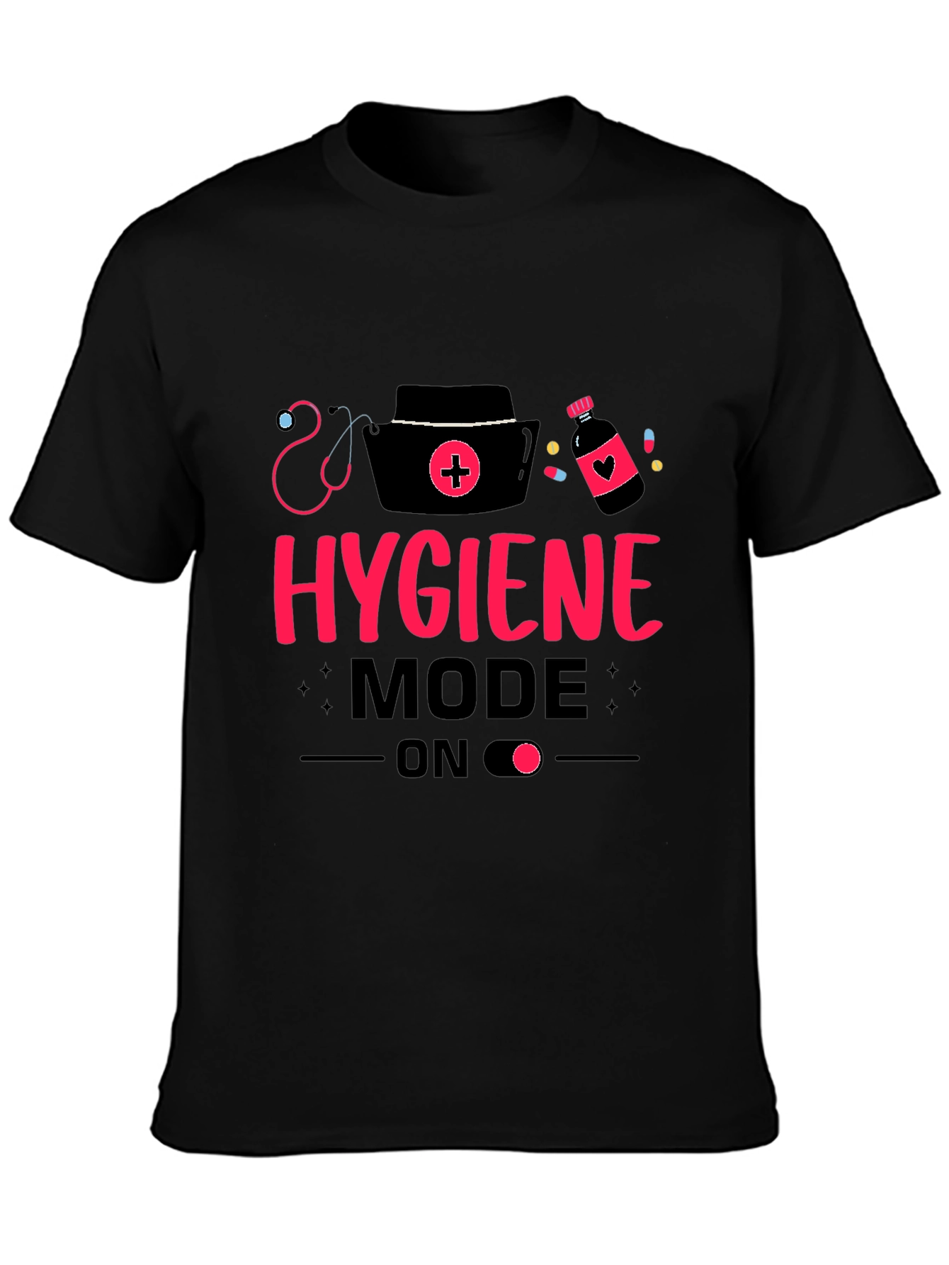 Hygiene Mode On Graphic T-Shirt