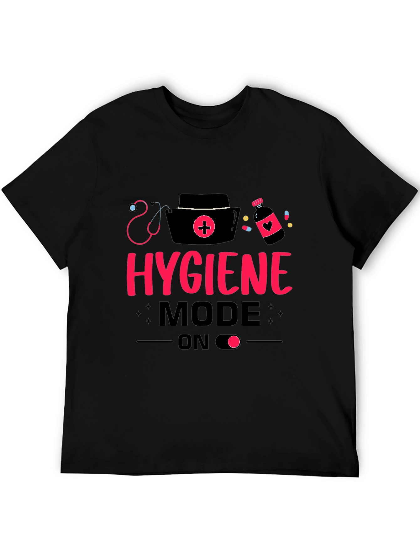 Hygiene Mode On Graphic T-Shirt