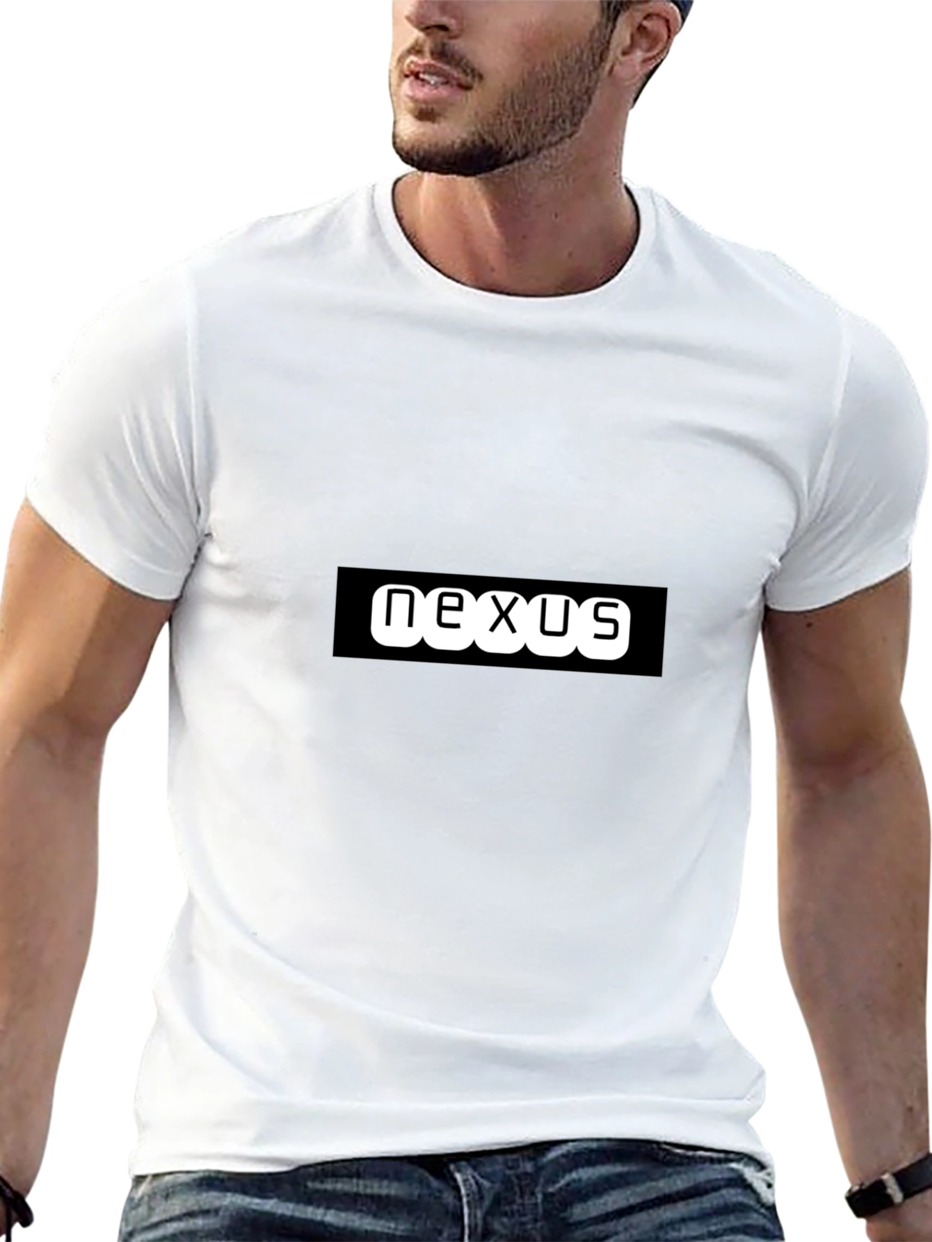 Nexus Black T-Shirt: Stylish Comfort
