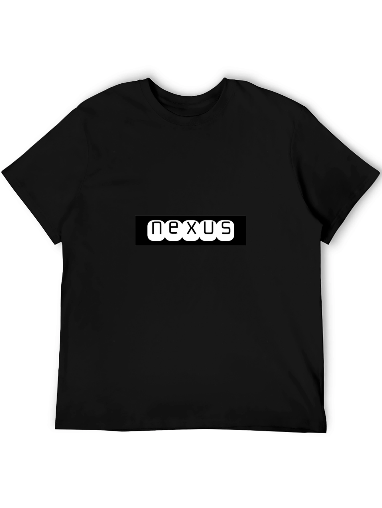 Nexus Black T-Shirt: Stylish Comfort