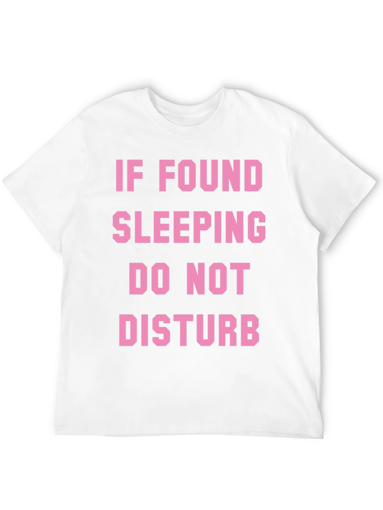 Funny Sleep Shirt: Do Not Disturb Graphic Tee