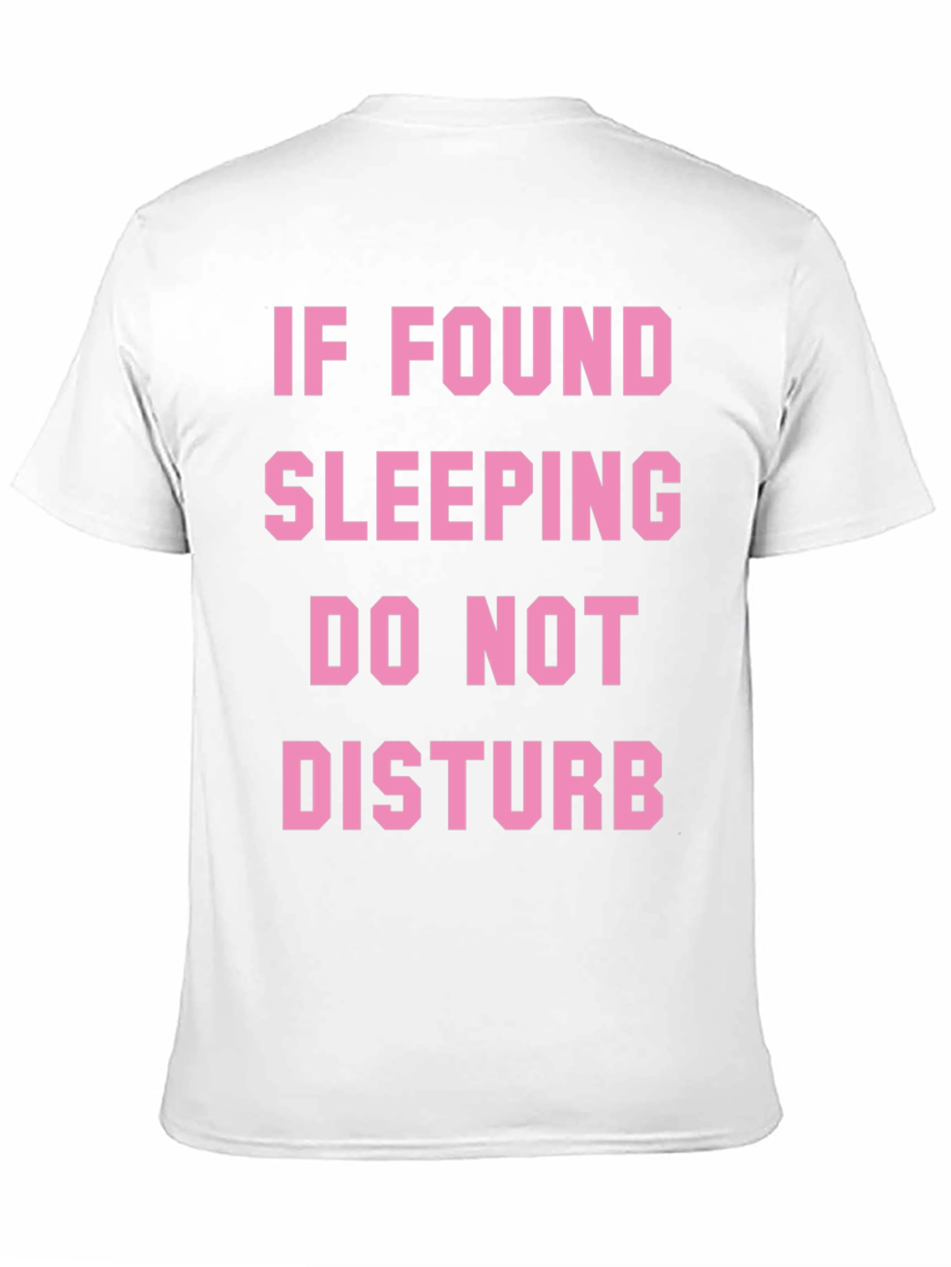 Funny Sleep Shirt: Do Not Disturb Graphic Tee