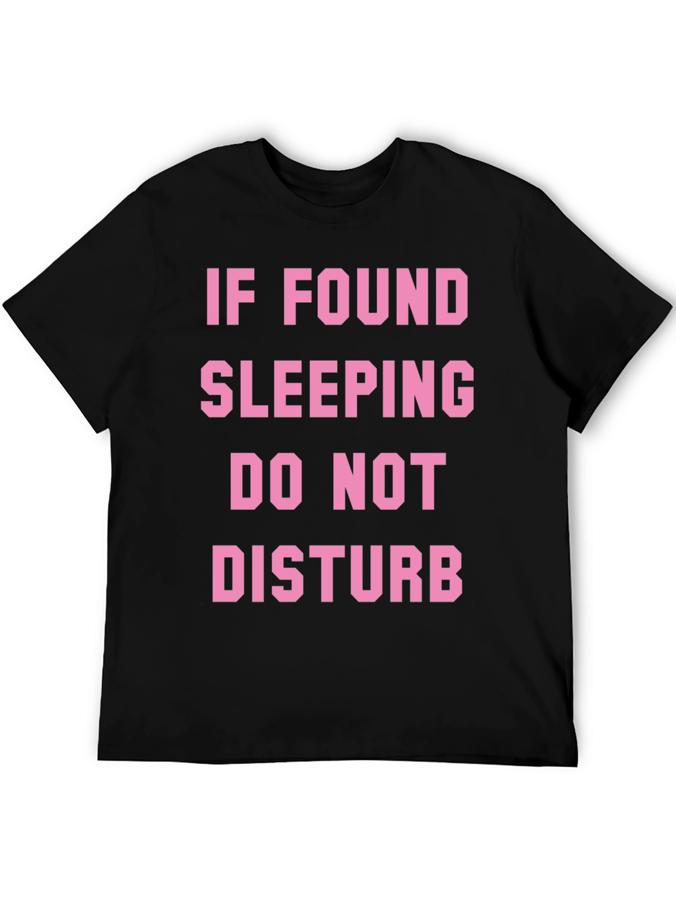 Funny Sleep Shirt: Do Not Disturb Graphic Tee