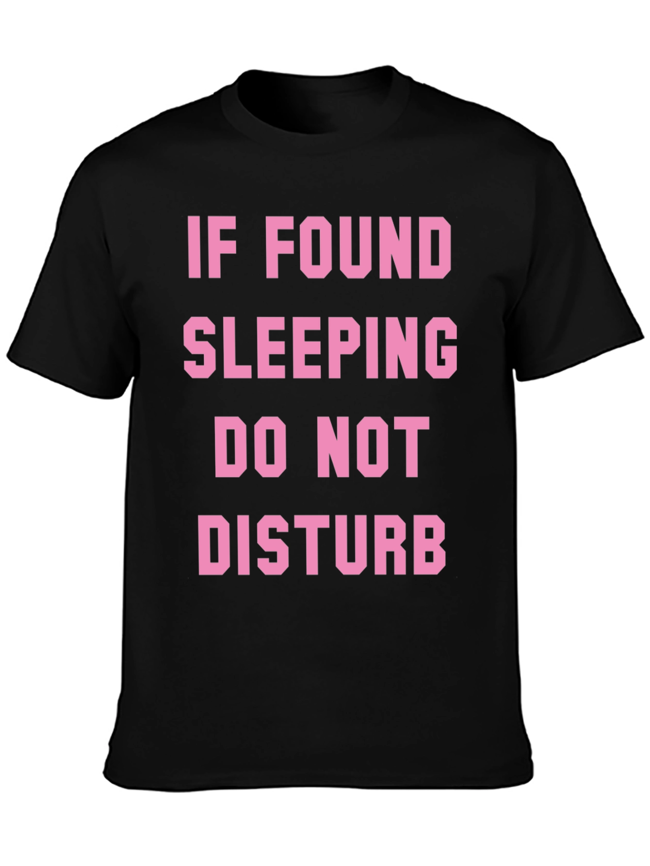 Funny Sleep Shirt: Do Not Disturb Graphic Tee