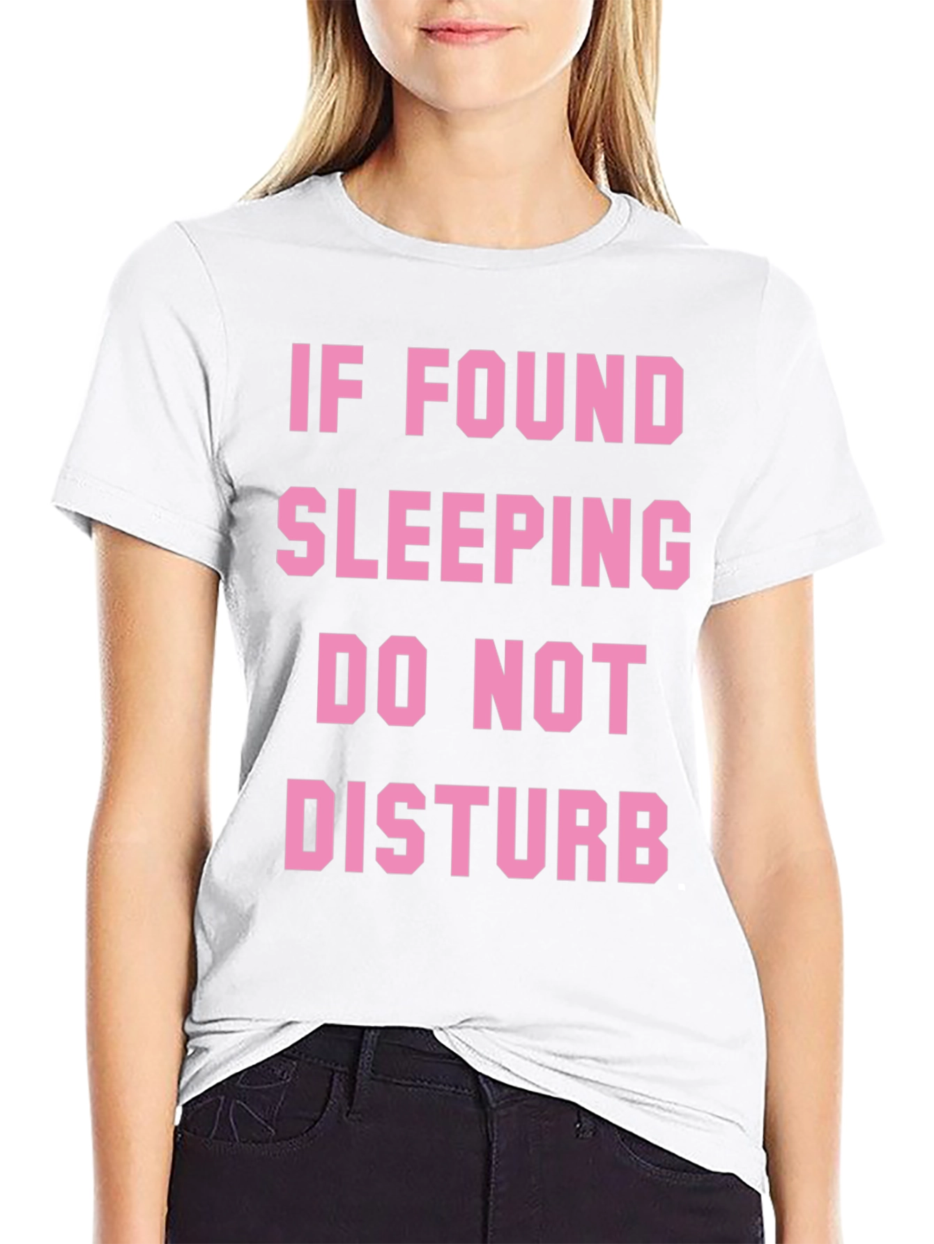 Funny Sleep Shirt: Do Not Disturb Graphic Tee