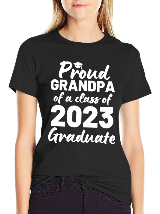 Proud Grandpa Class of 2023 Graduate T-Shirt