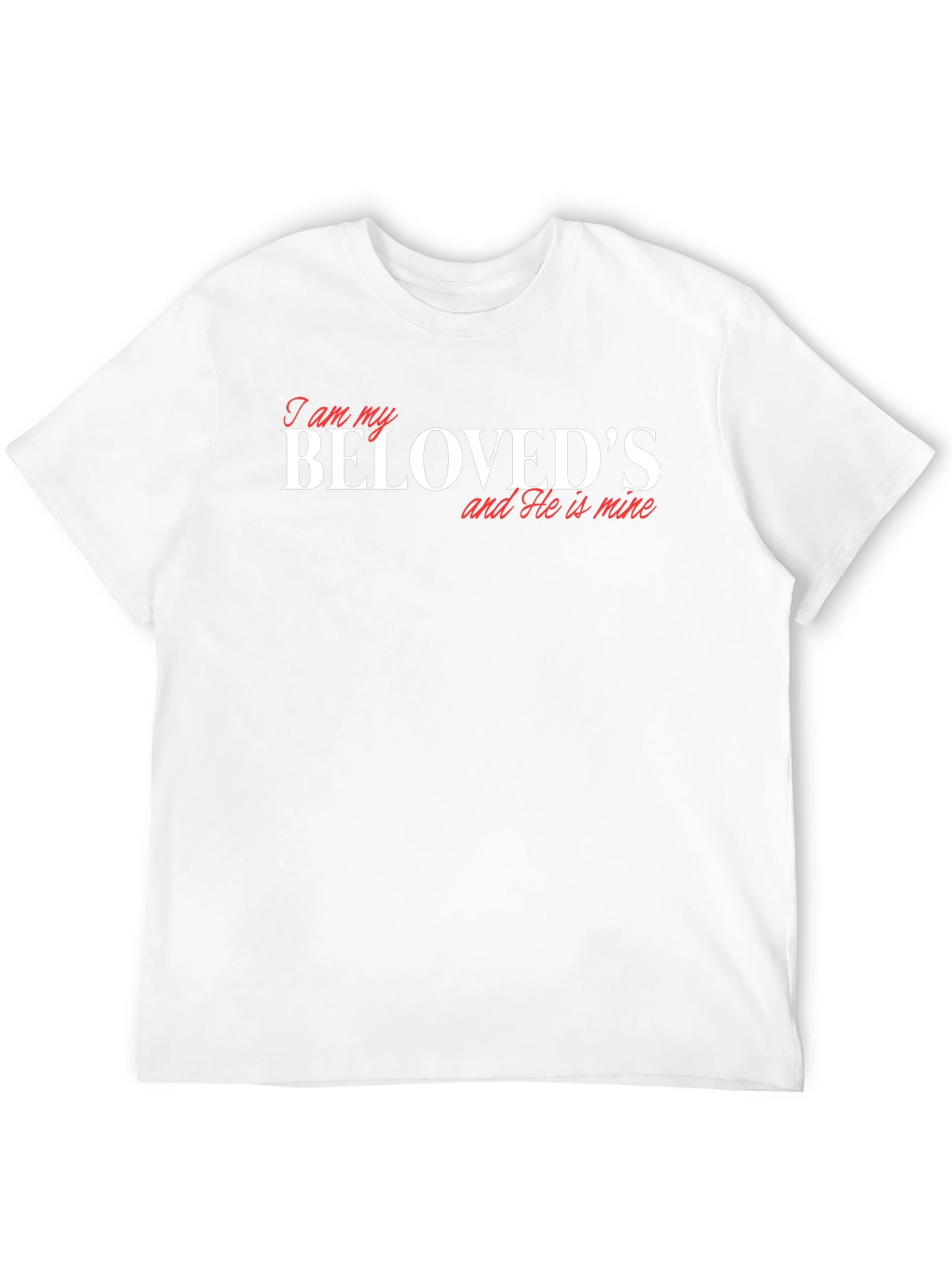 Beloveds Tee: Romantic Cotton Blend T-Shirt