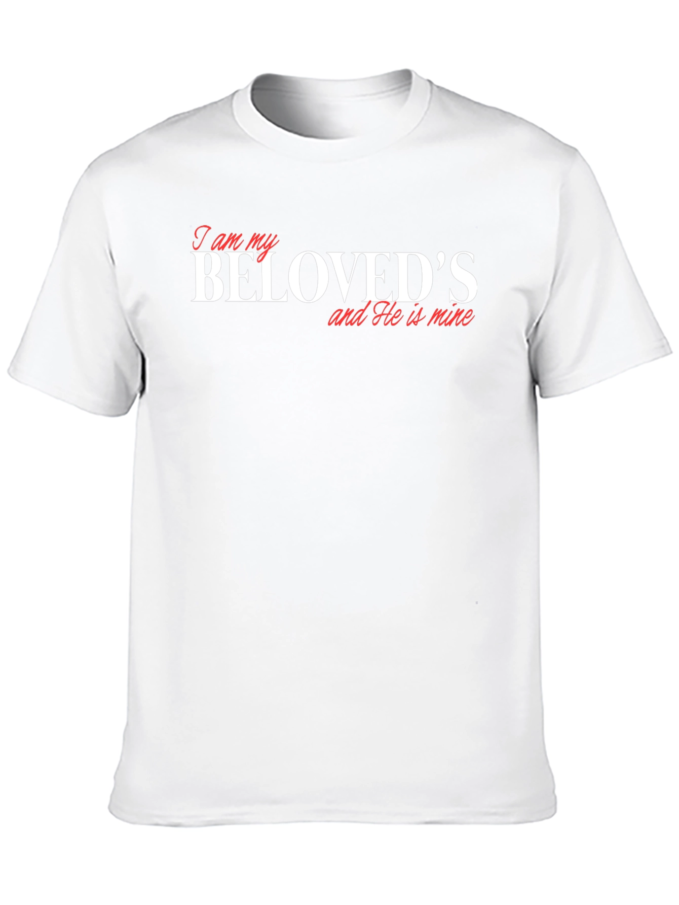 Beloveds Tee: Romantic Cotton Blend T-Shirt