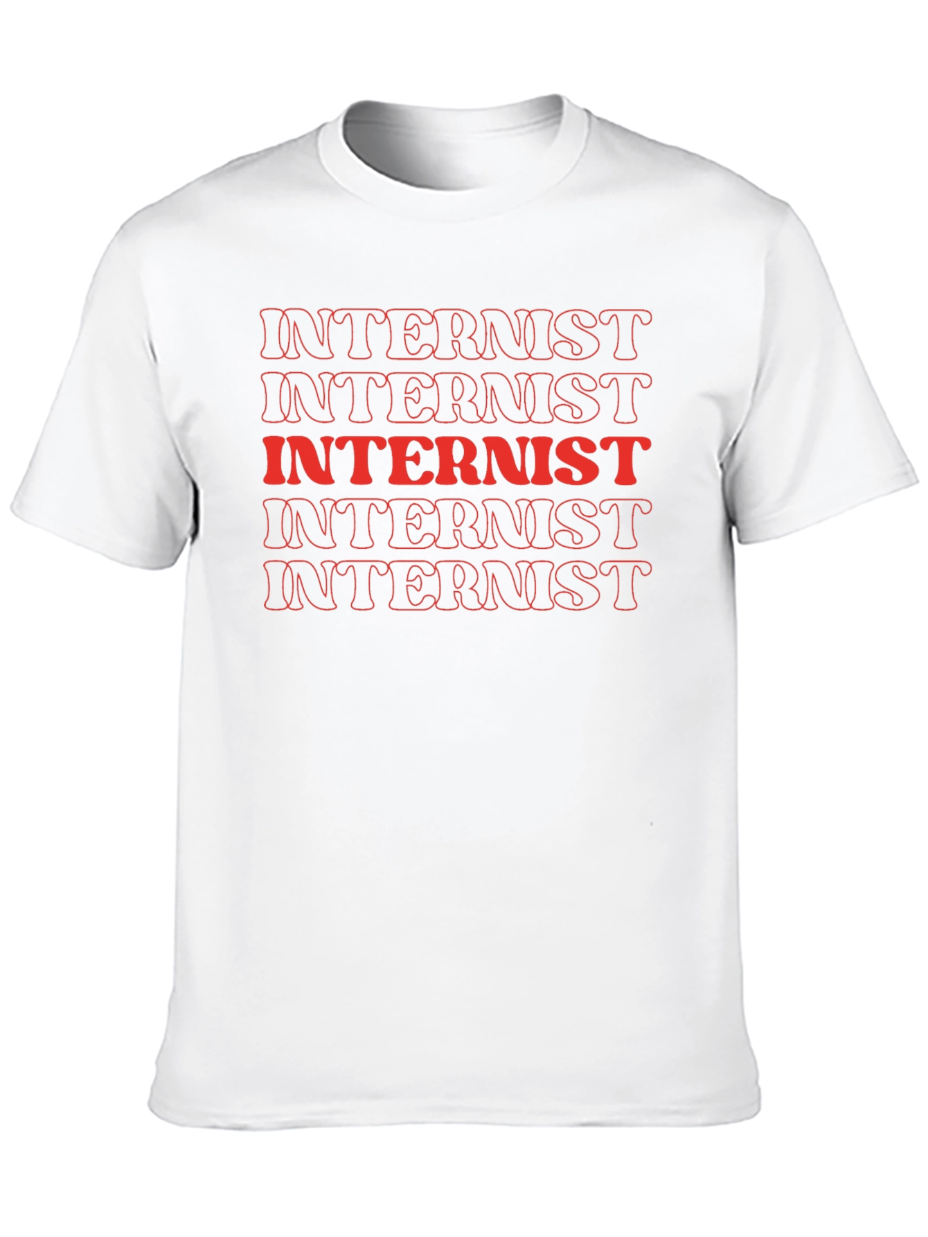 Internist Graphic Tee - Black