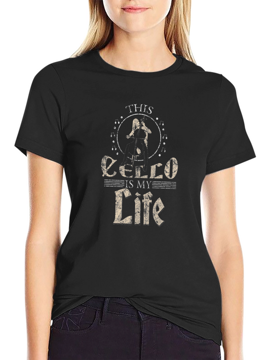 This Cello is My Life Graphic Tee