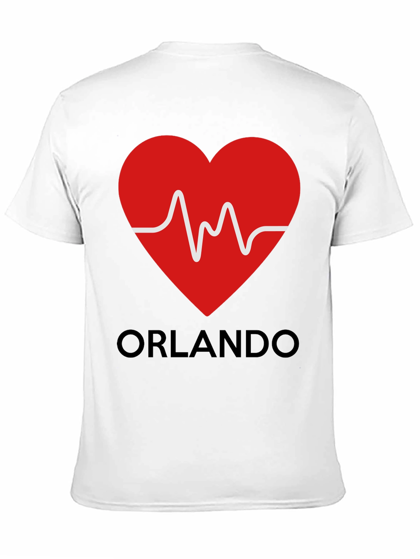 Orlando Heartbeat T-Shirt - Black