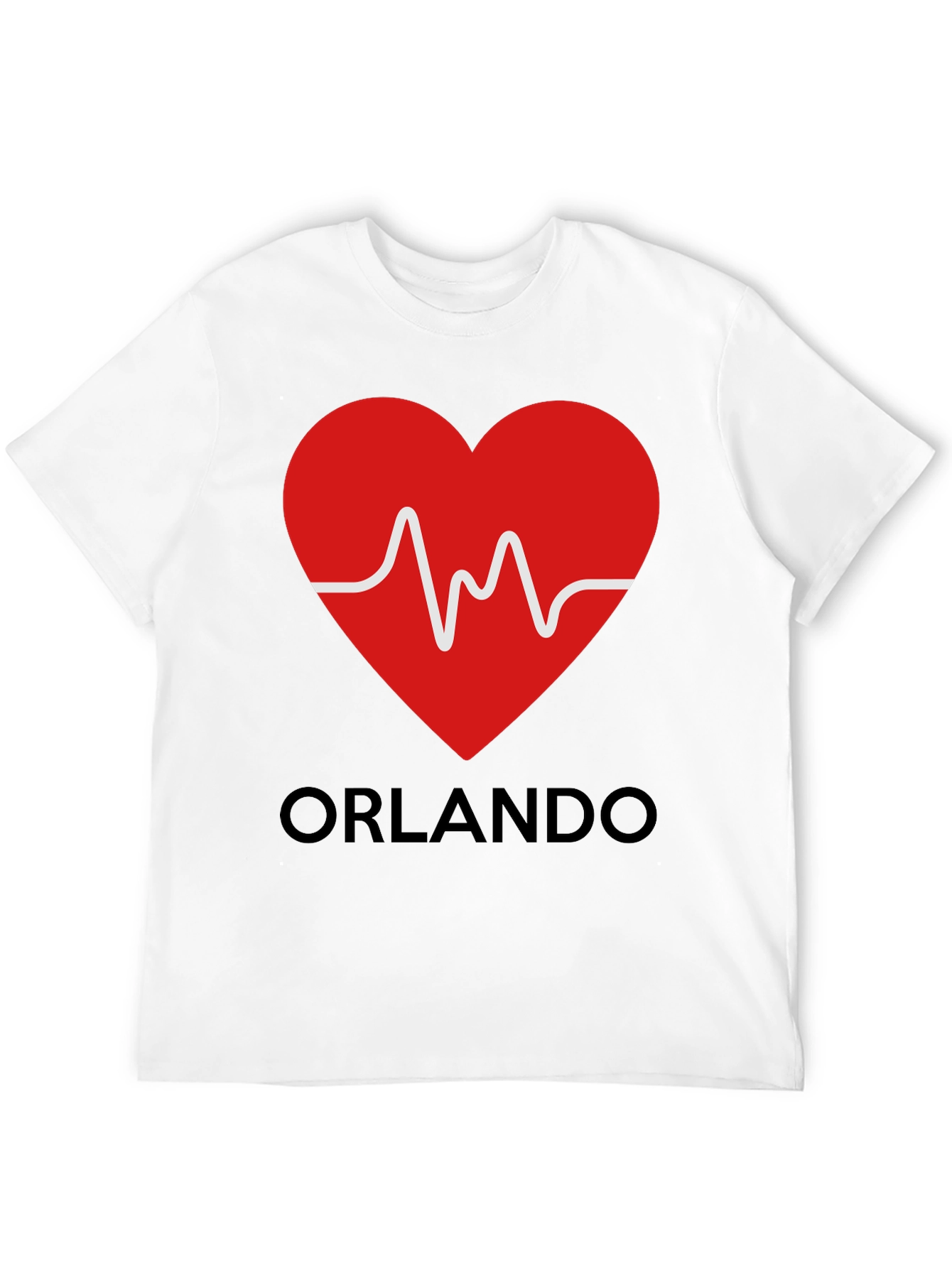 Orlando Heartbeat T-Shirt - Black