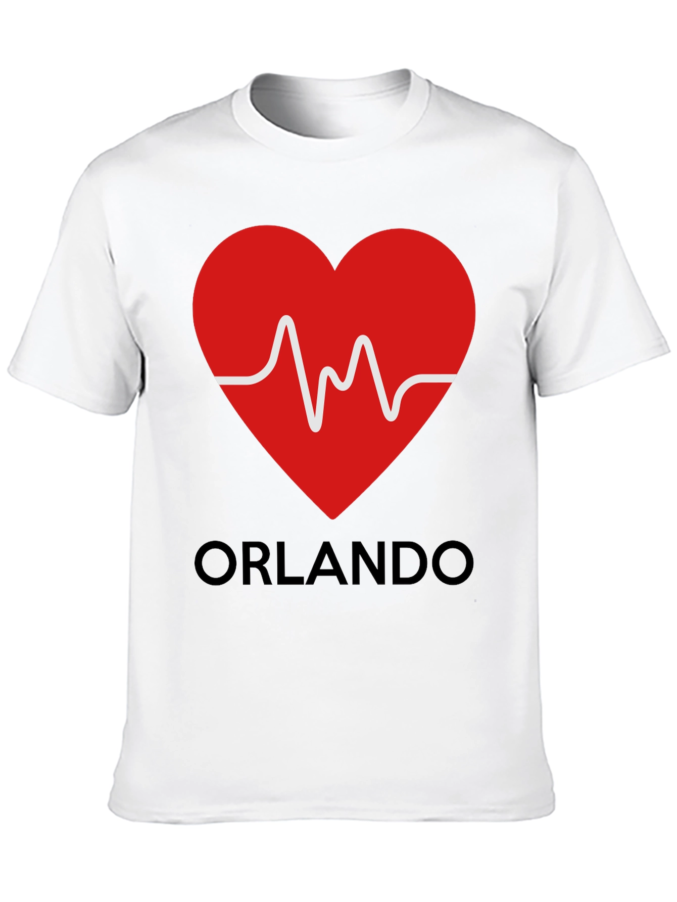 Orlando Heartbeat T-Shirt - Black