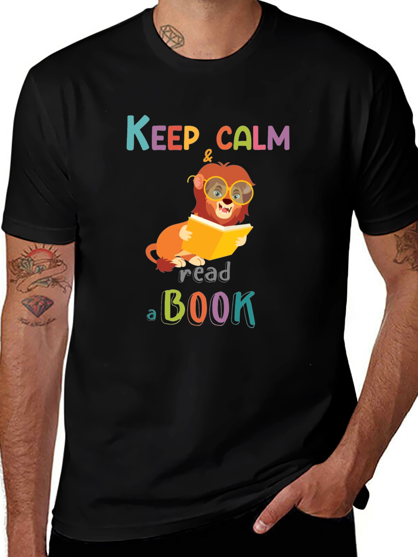 Keep Calm and Read a Book T-Shirt