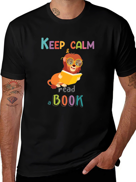 Keep Calm and Read a Book T-Shirt