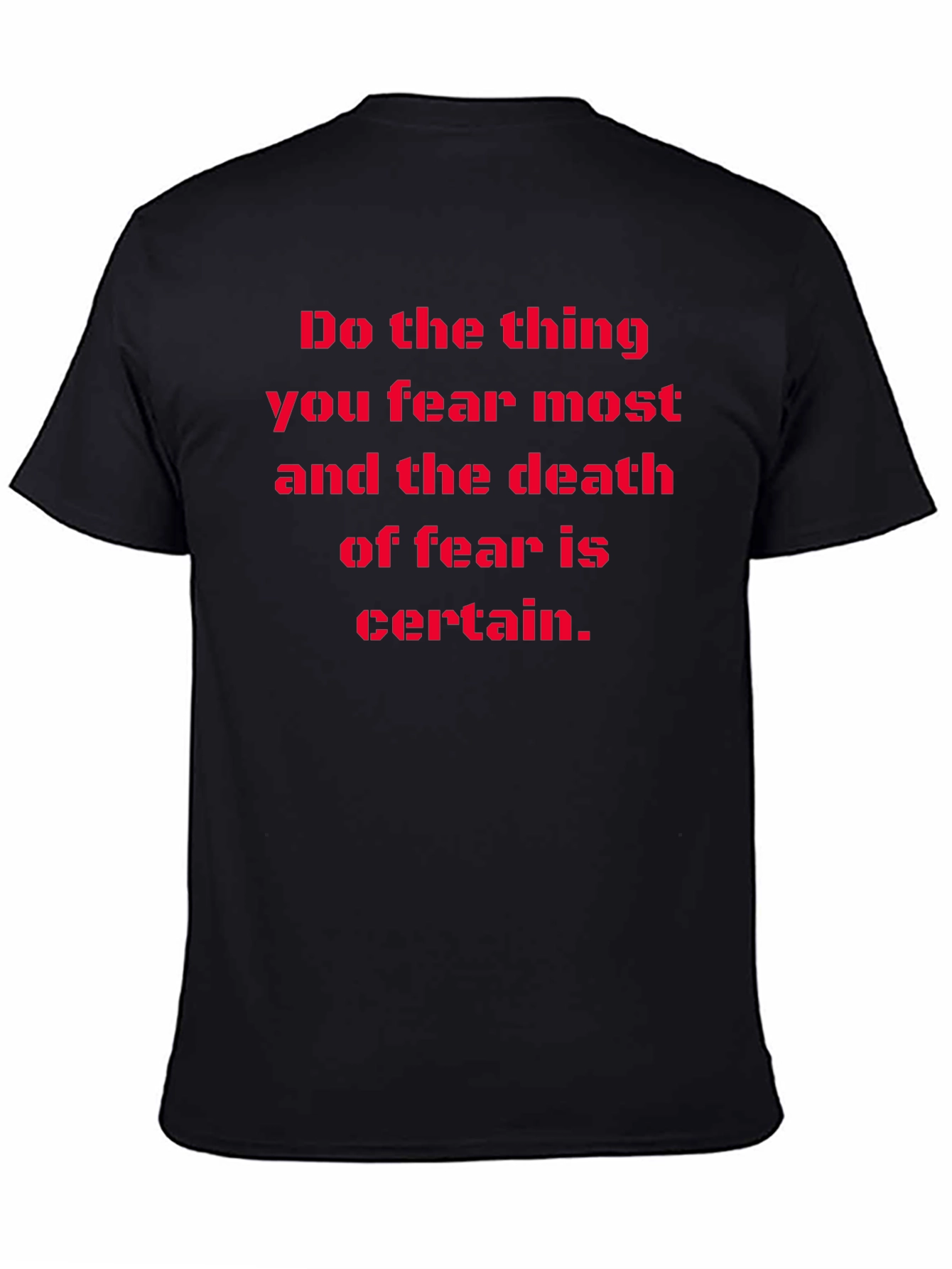 Fearless Statement Tee: Do the Thing Graphic T-Shirt