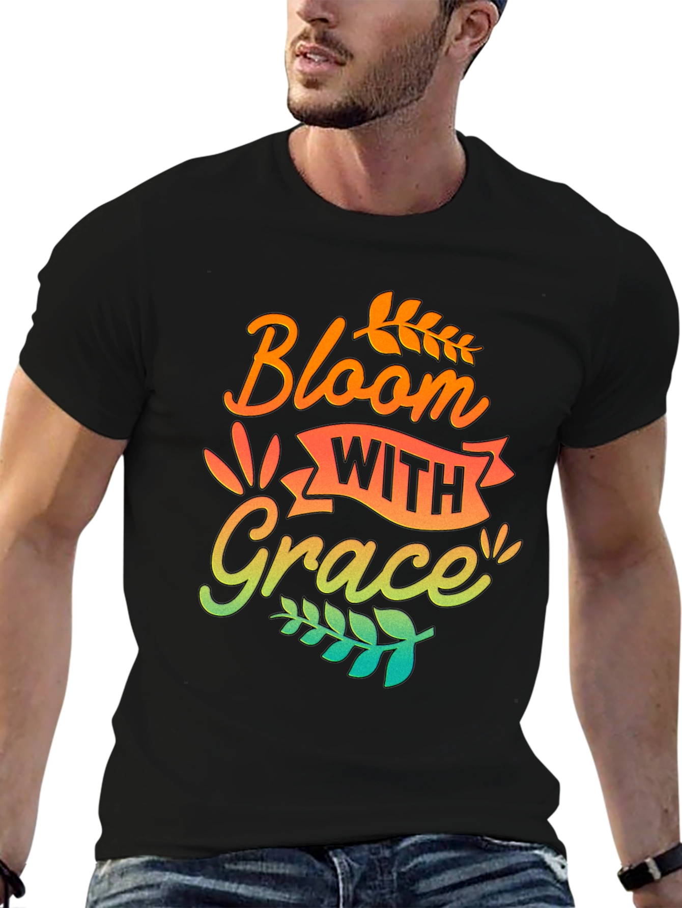 Bloom With Grace Graphic Tee