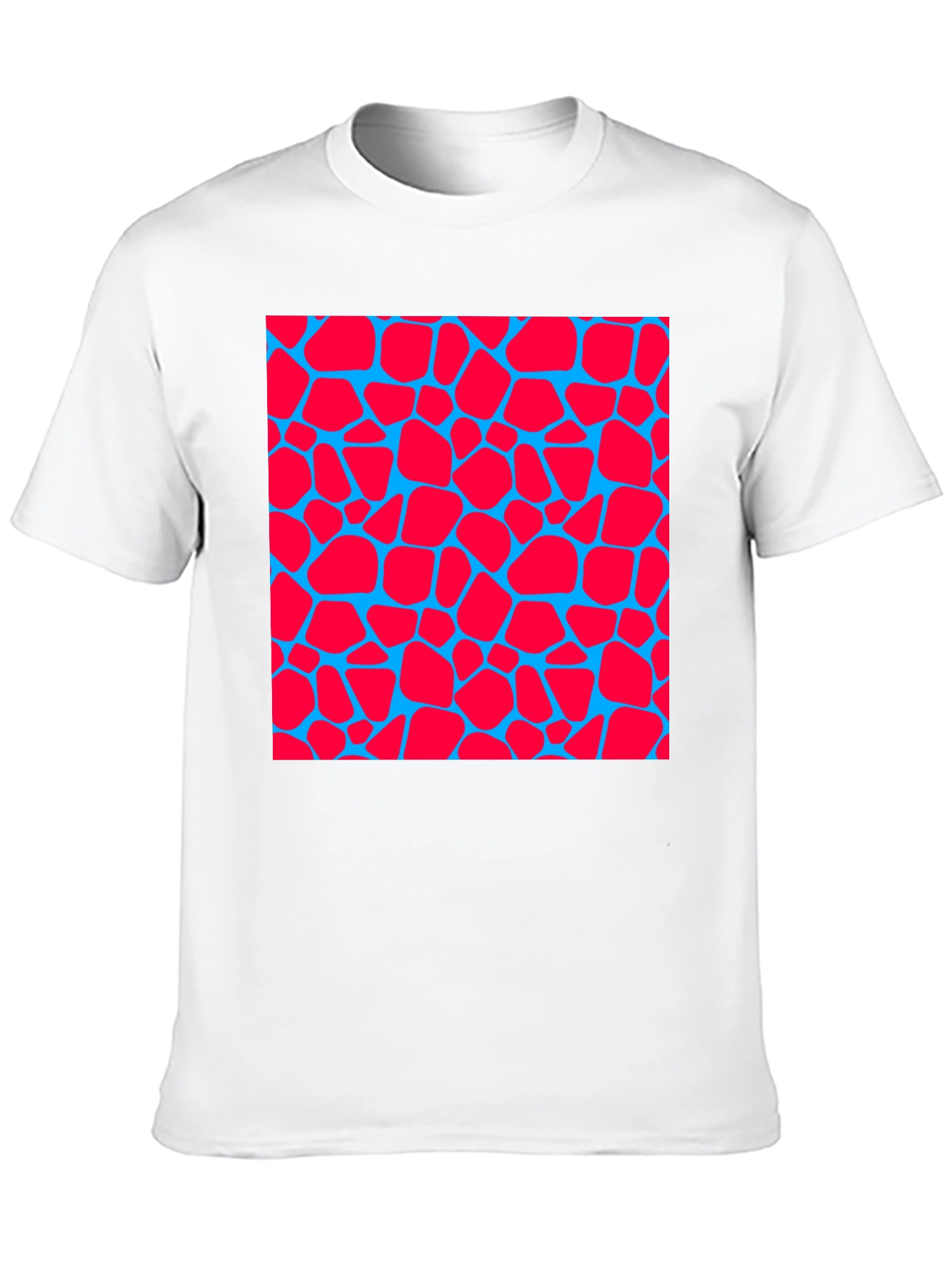Bold Patterned Graphic Tee