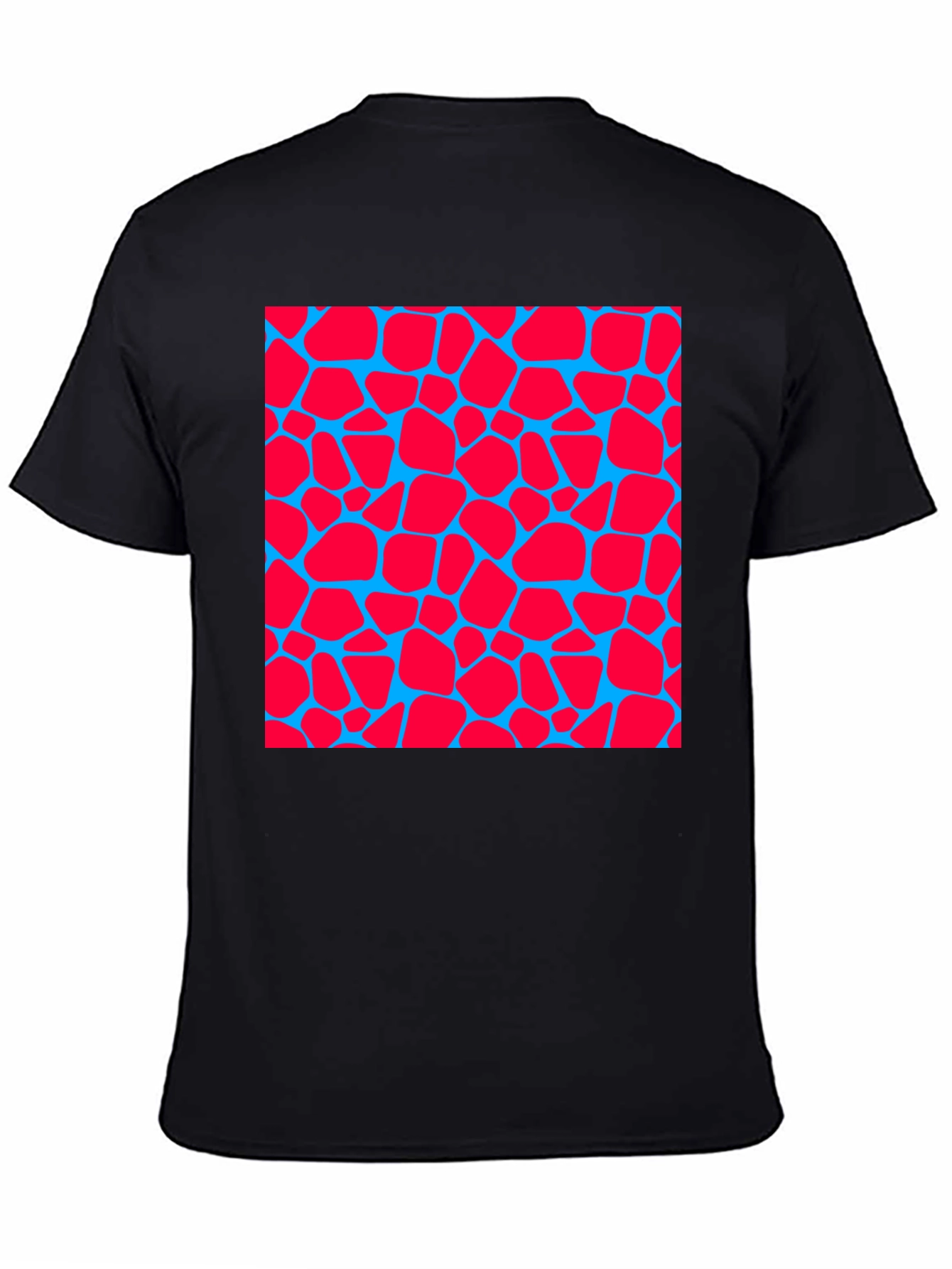 Bold Patterned Graphic Tee
