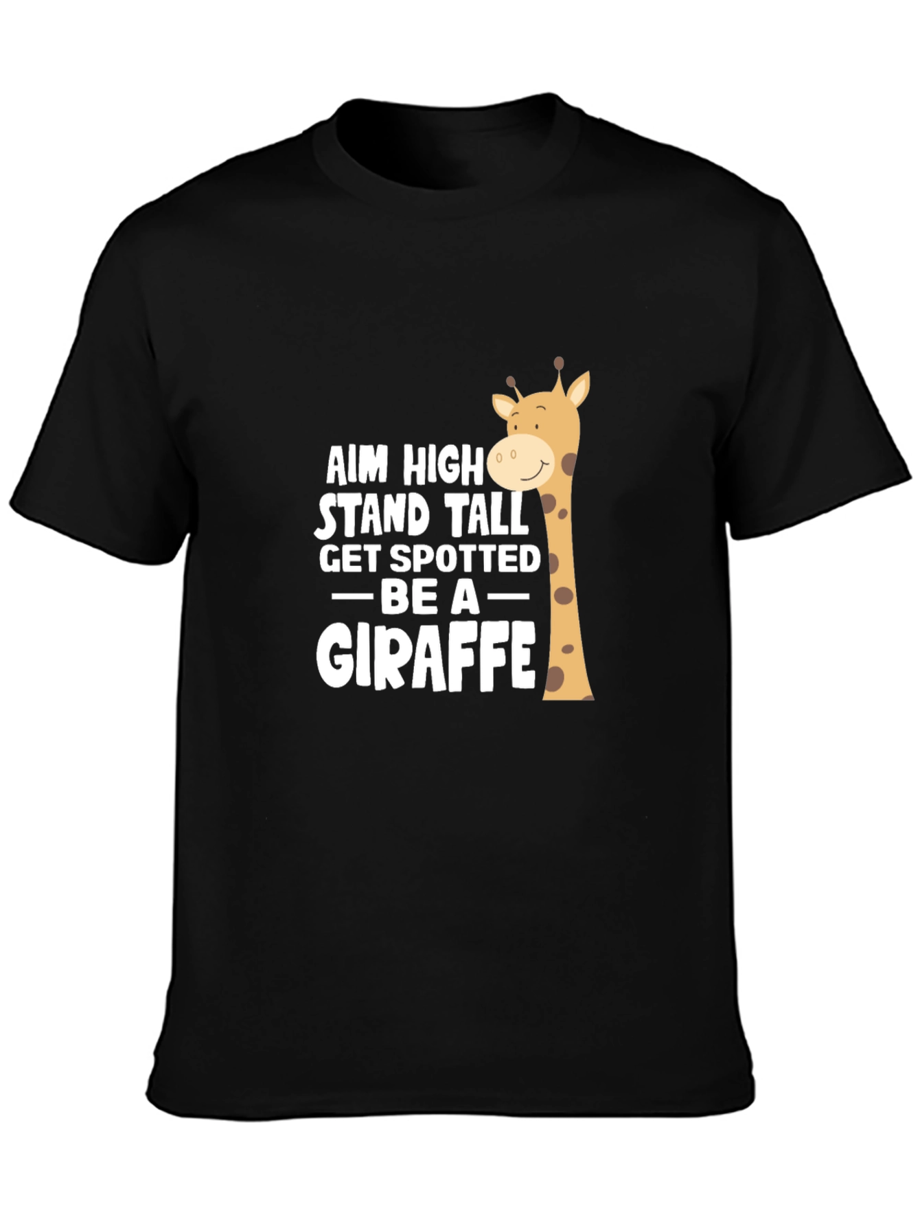 Aim High Giraffe Graphic Tee