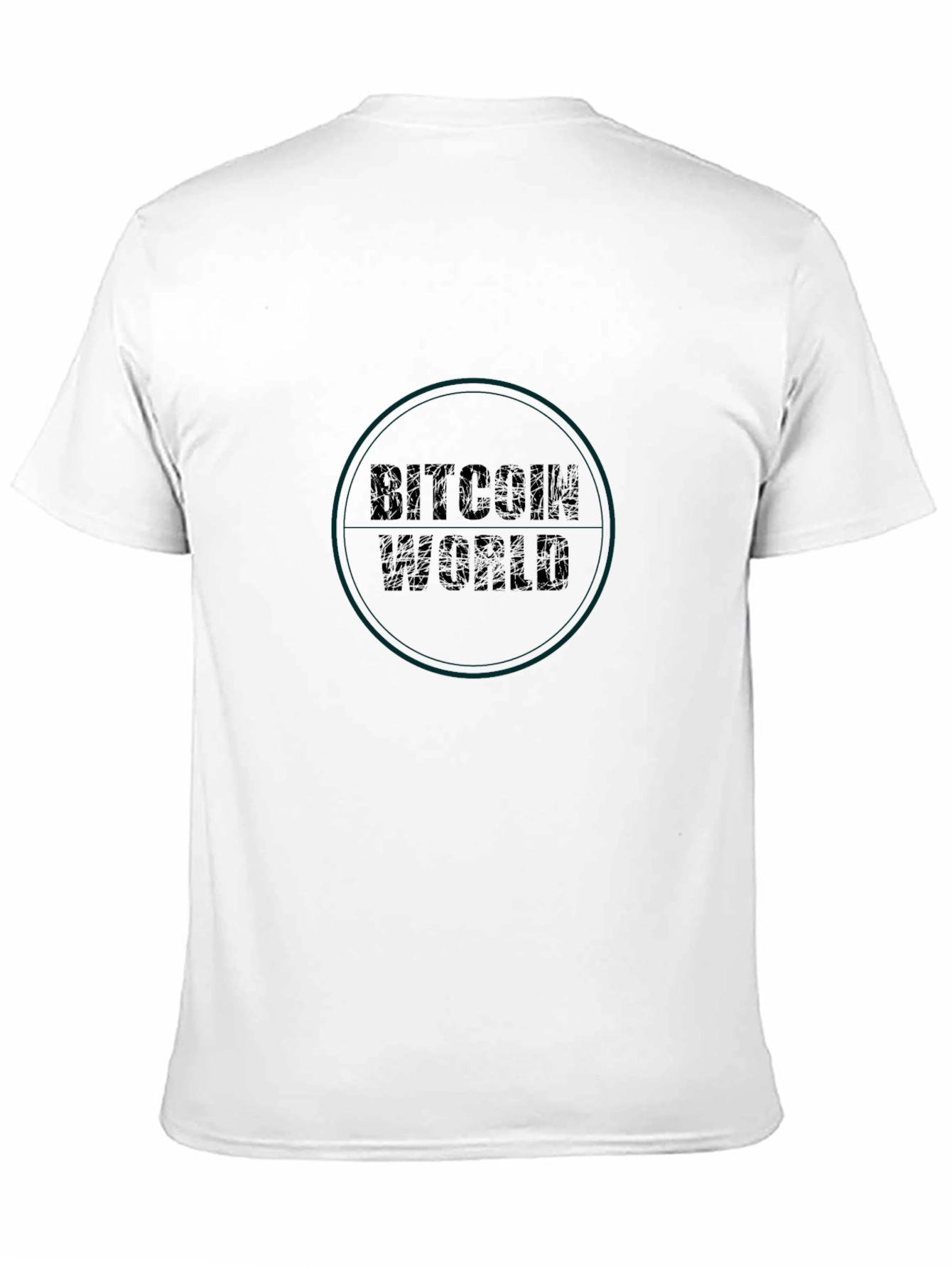 Bitcoin World Black Graphic Tee