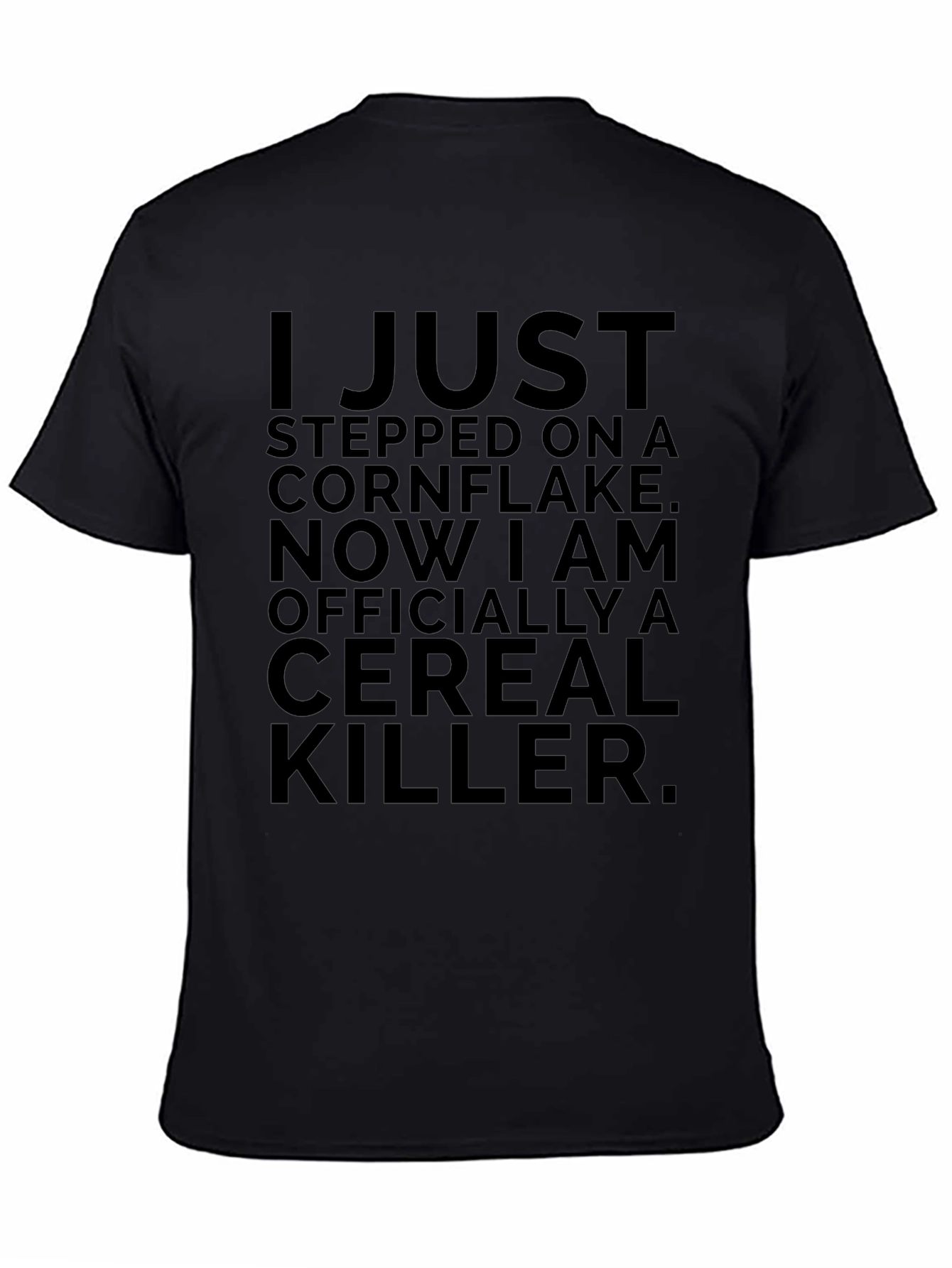 Cereal Killer Graphic Tee - Funny Novelty T-Shirt