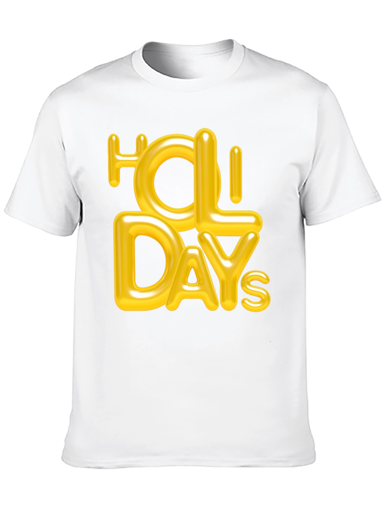Holiday Graphic Tee - Stylish Black T-Shirt