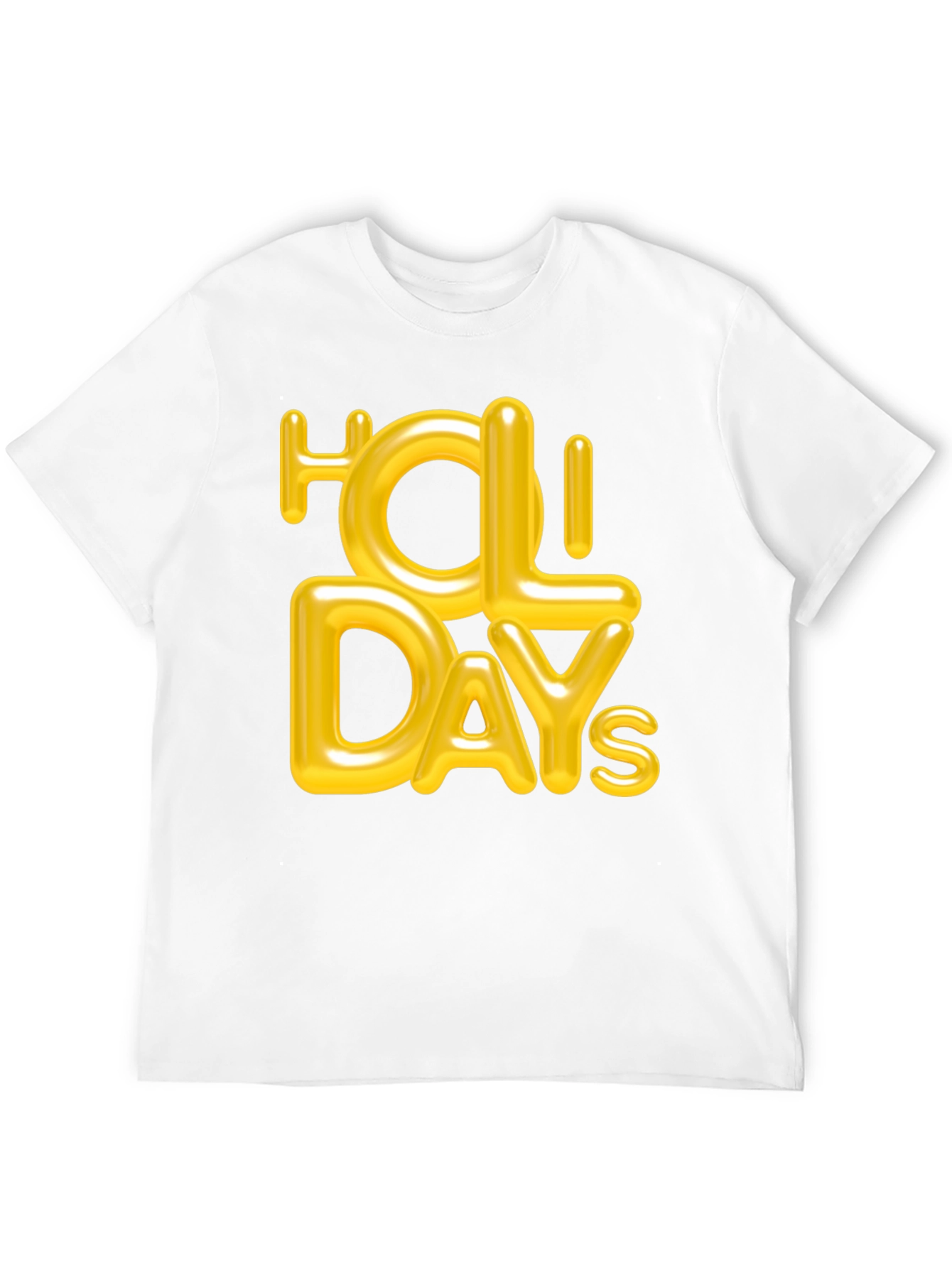 Holiday Graphic Tee - Stylish Black T-Shirt