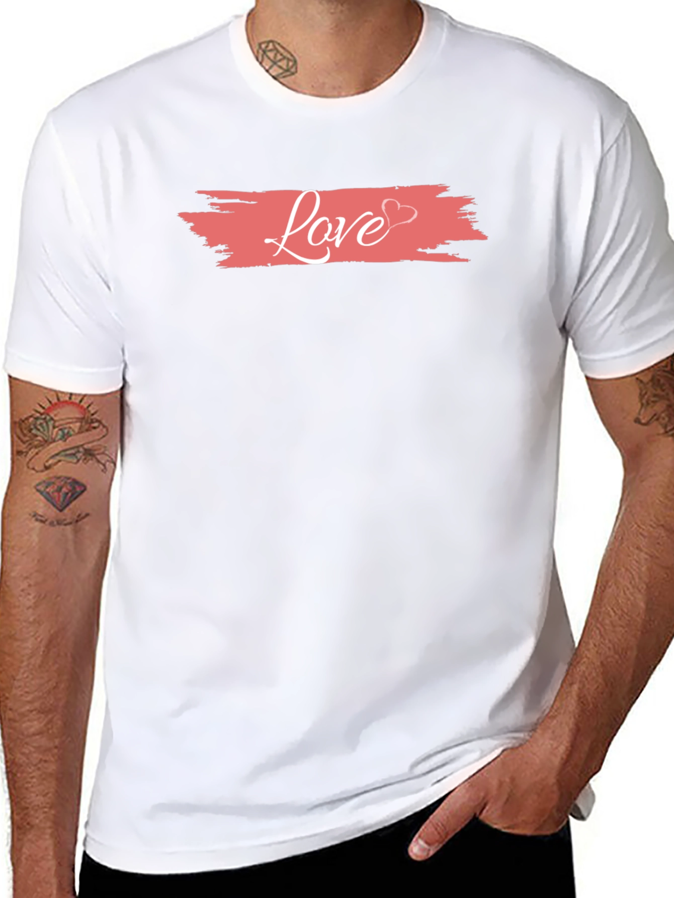 Love Graphic Black T-Shirt