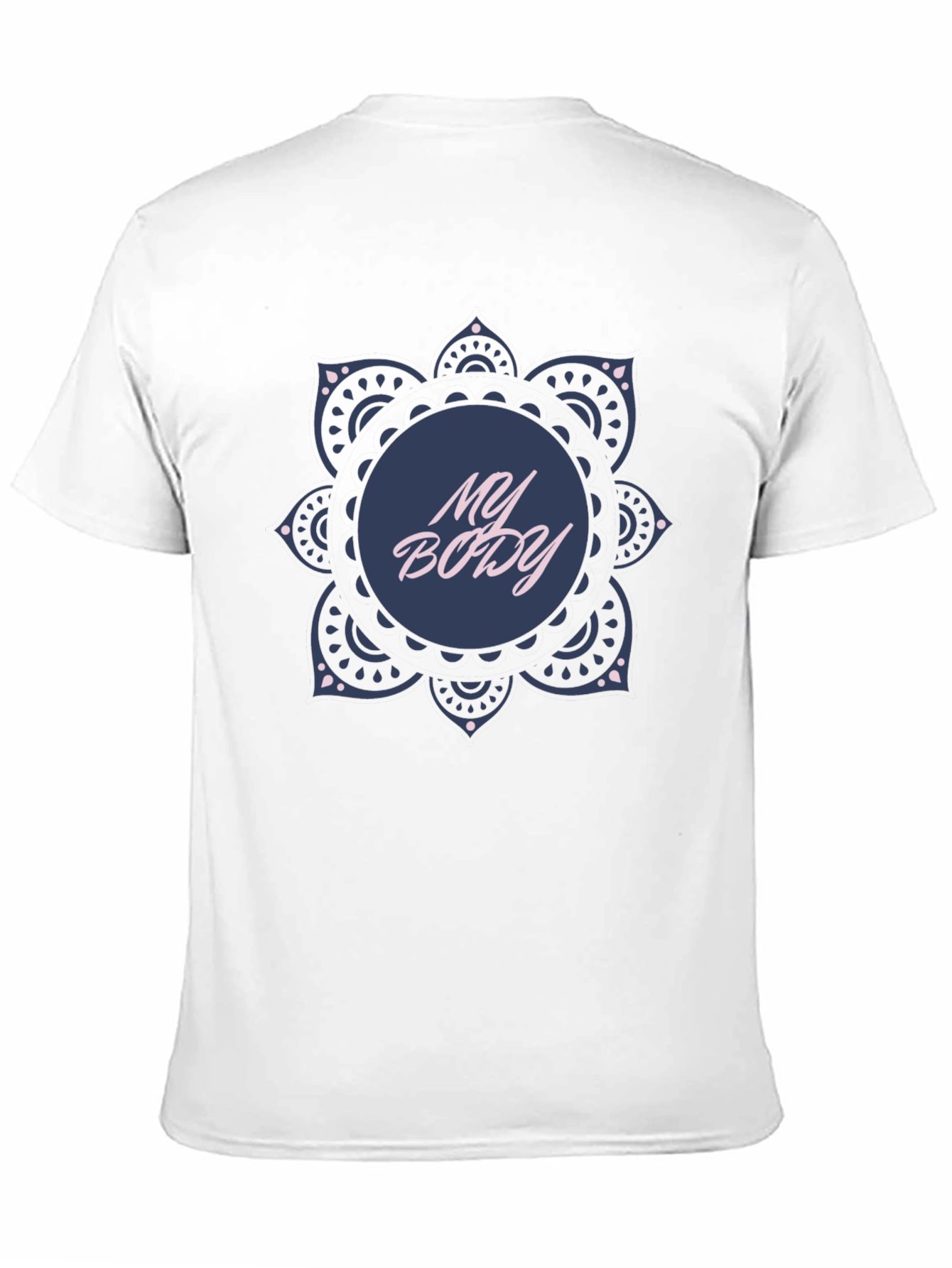 My Body Mandala T-Shirt - Black Graphic Tee