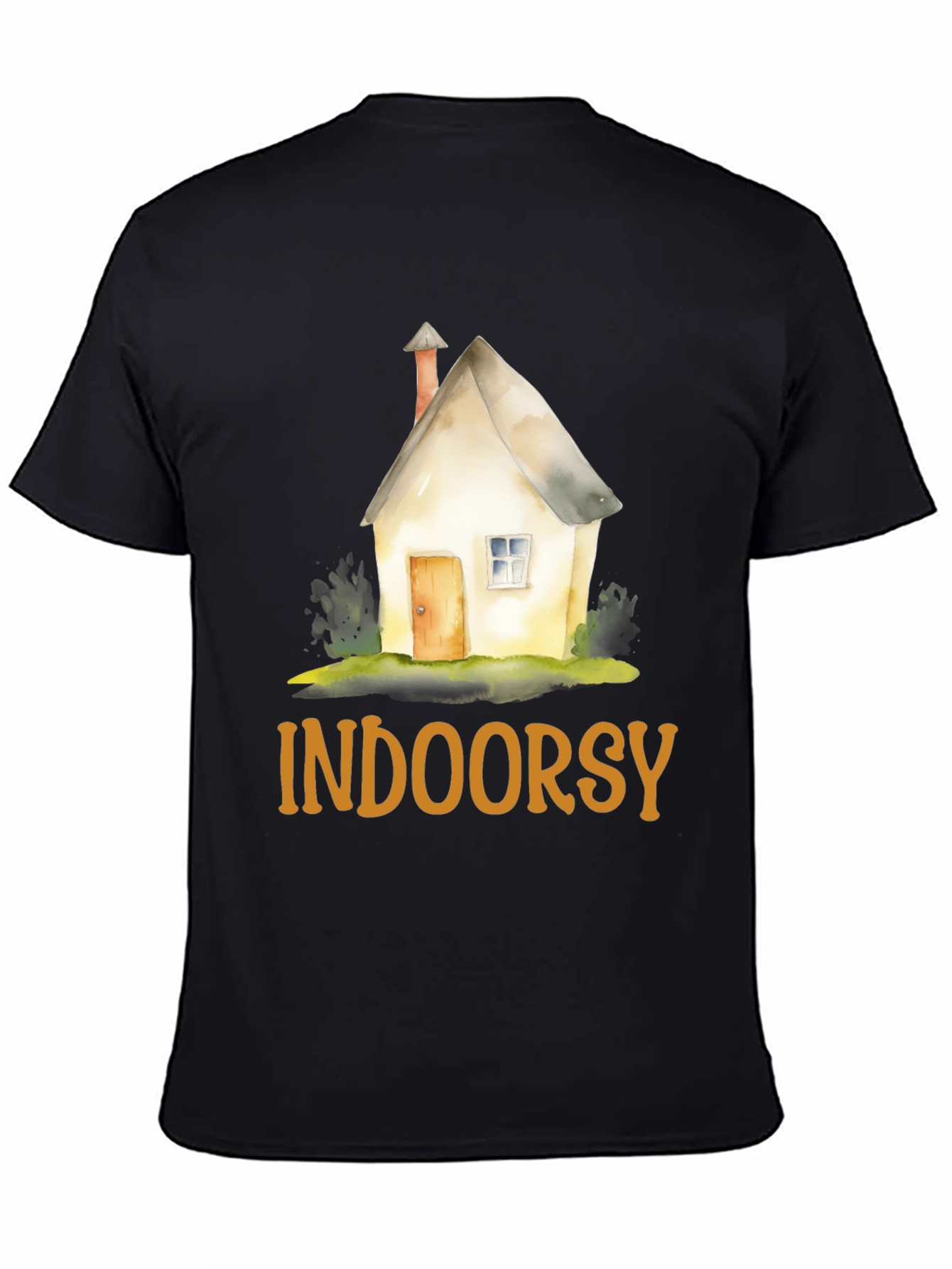 Indoorsy Graphic T-Shirt - Cozy Homebody Style