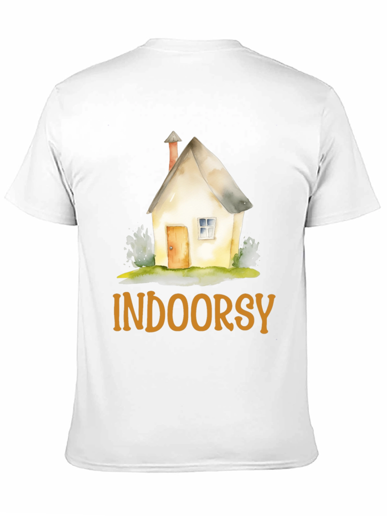 Indoorsy Graphic T-Shirt - Cozy Homebody Style